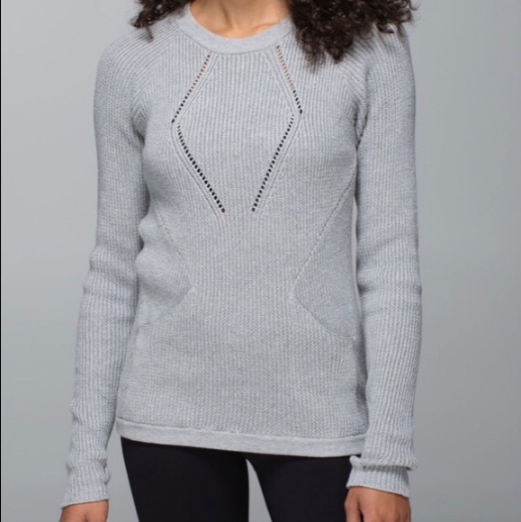 lululemon athletica Sweaters - Lululemon Sweater in Gray